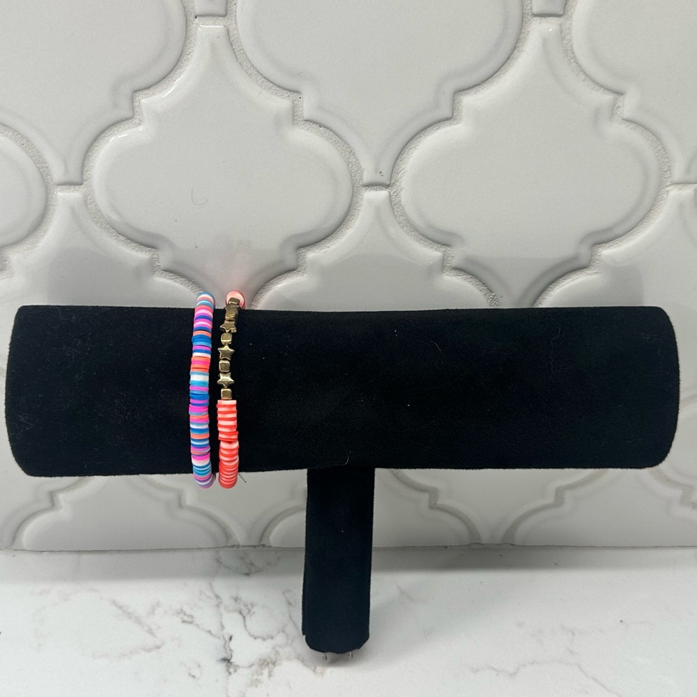 Colorful Beaded Bracelet Set